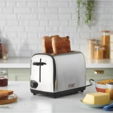 Russell Hobbs Classics Stainless Steel Toaster 2 Slice