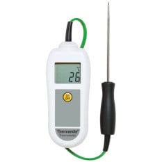ETI Thermamite Digital Thermometer with Food Probe White -50 to 300°C