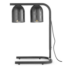 Hendi Infrared Food Warmer Twin Lamp Black