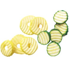 Robot Coupe Essential 5mm Ripple Cut Slicing Disc for CL20/R201 XL/R211 Ultra XL/R301/R301 Ultra/R401