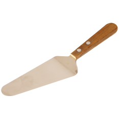 Cake Server Wooden Handle 10 Inch