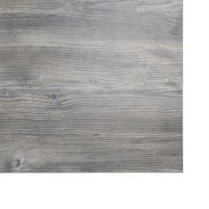 Bolero Square Melamine Table Top Ash Grey 600mm