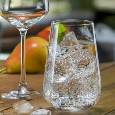 Siesta Toughened Crystal Tumblers 440ml/14oz (Pack of 6)