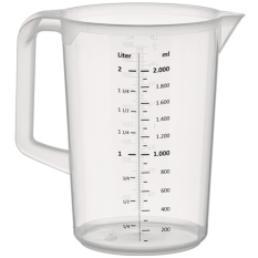 APS Polypropylene Graduated Measuring Jug 2 Litre