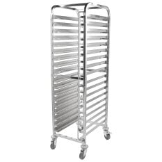 Gastronorm / Bakery Tray Multi-Function Racking Trolley 18 Shelves