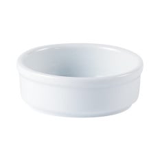 Porcelite Round Dish 10cm/4inch 14cl/5oz x 6
