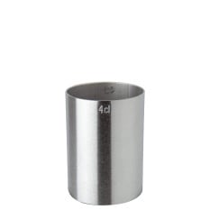 Stainless Steel Thimble Measure 40ml CE/UKCA Marked