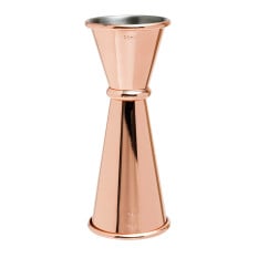Mezclar Banded Cocktail Jigger Copper 25ml 35ml 50ml