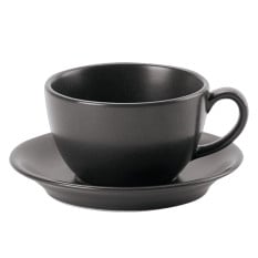 Seasons Graphite Bowl Shape Cup 25cl/9oz x 6