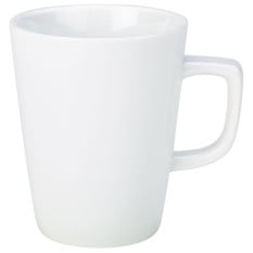 Genware Porcelain Latte Mug 34cl