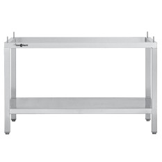 Convotherm Oven Stand Open with Storage Shelf