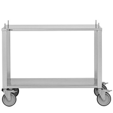 Convotherm 3251541 Oven Stand Open with Storage Shelf & Castors