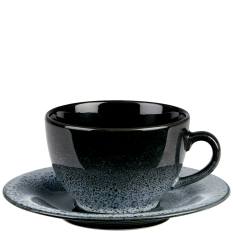 Porcelite Aura Flare Bowl Shaped Cup 300ml/10.5oz (Pack of 6)