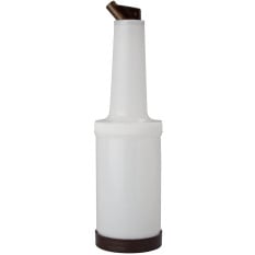 Store Save & Pour Quart Cocktail Juice Bottle 1 Litre Brown