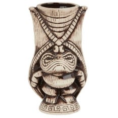 Ceramic Kane Light Brown Tiki Mug 400ml