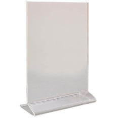 Beaumont 3423 Perspex Menu Holder A5 Vertical