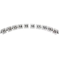 Perspex Table Numbers 11-20