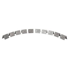 11-20 Stainless Steel Table Numbers