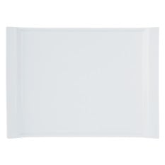 Porcelite Handled Rectangular Platter 36x15.5cm x 6