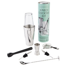 8 Piece Professional Cocktail Kit Gift Set