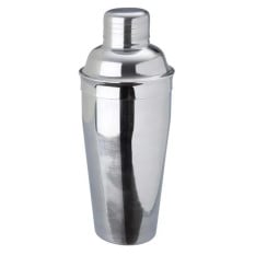 Deluxe Cocktail Shaker 3 Piece Stainless Steel 26oz 750ml