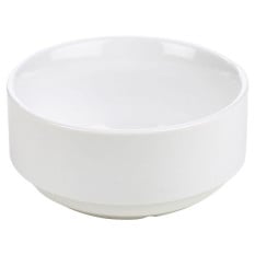Genware Porcelain Unhandled Soup Bowl 25cl