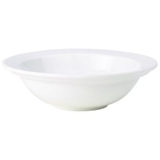 Genware Porcelain Rimmed Bowl 16cm