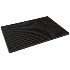 Black Rubber Bar Mat 30 x 45cm