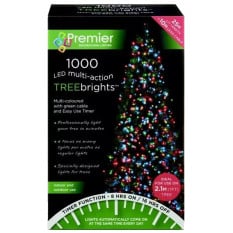 Christmas Tree Lights with Timer 1000 LED Multi Colour