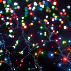 Christmas Tree Lights with Timer 1000 LED Multi Colour