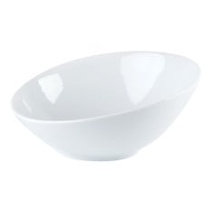 Porcelite Angled Bowl 17cm/7inch 45cl/15oz x 6