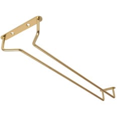 Brass Wine Glass Rack 40.5cm/16"