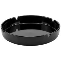 Black Melamine Ashtray (Pack of 10)