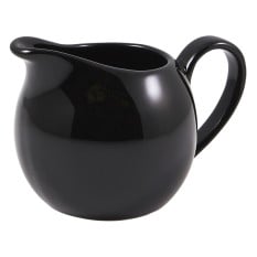 Genware Porcelain Jug 14cl Black