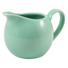 Genware Porcelain Jug 14cl Green
