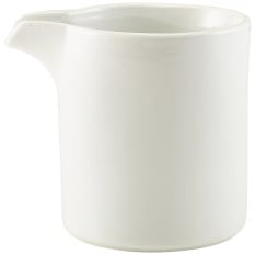 GenWare Porcelain White Oval Jug 15cl/5oz (Pack of 6)