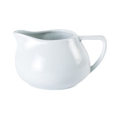 Porcelite Contemporary Style Milk Jug 28cl/10oz x 6