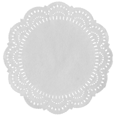 Round White Doily 32cm/12.5" (Pack of 250)