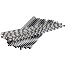 Stainless Steel Drinking Straws 8.5 Inch 21.5cm (Pack of 25)