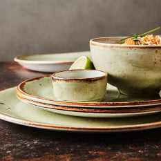 Steelite Craft Green Sugar/Bouillon Bowls 228ml/8oz (Pack of 12)