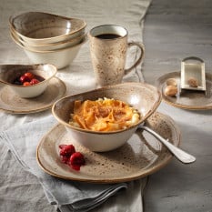 Steelite Craft Porcini Freestyle Plate 25.5cm/10" (Pack of 12)