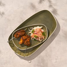 Steelite Nyx Olive Nordic Tray 29cm/11.5" (Pack of 6)