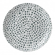 Dudson Terrazzo Green Coupe Plate 6.5 Inch