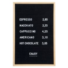 Changeable Peg Letter Board 60 x 40cm
