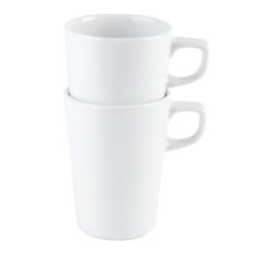 Porcelite Conical Stacking Mug 34cl/12oz x 6