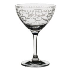 Minners MCC Vintage Dots Martini Glasses 235ml/8.25oz (Pack of 24)
