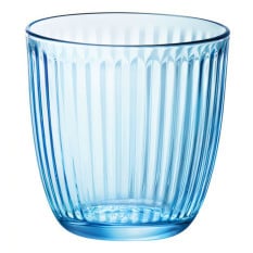 Bormioli Rocco Line Lively Blue Water Glasses 290ml/10oz (Pack of 12)