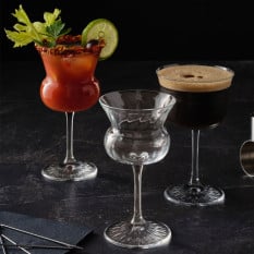 Bormioli Rocco Crystal Bloom Cocktail Glasses 250ml/8oz (Pack of 24)