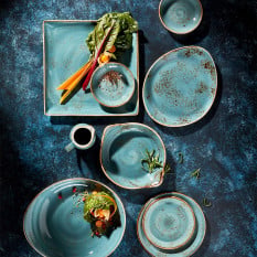 Steelite Craft Blue Freestyle Bowl 13cm/5" 120ml/4oz (Pack of 12)