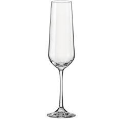 Siesta Toughened Crystal Champagne Flutes 180ml/6oz (Pack of 6)